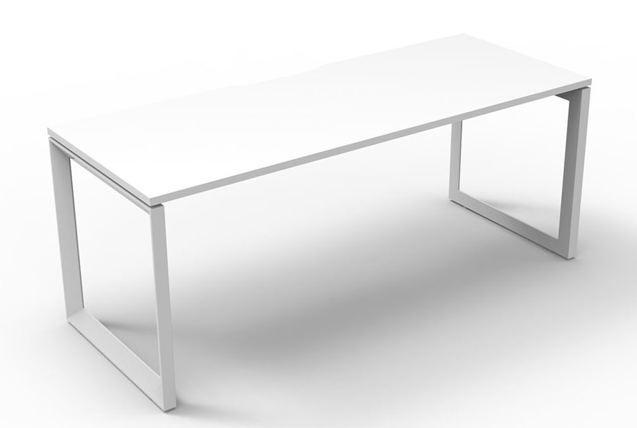 Deluxe Rapid Infinity Loop Leg Single Sided Desk